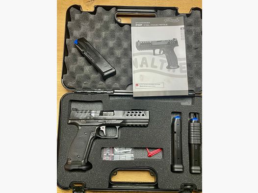 Walther pistol PDP Steelframe full-size match 9mm optics ready