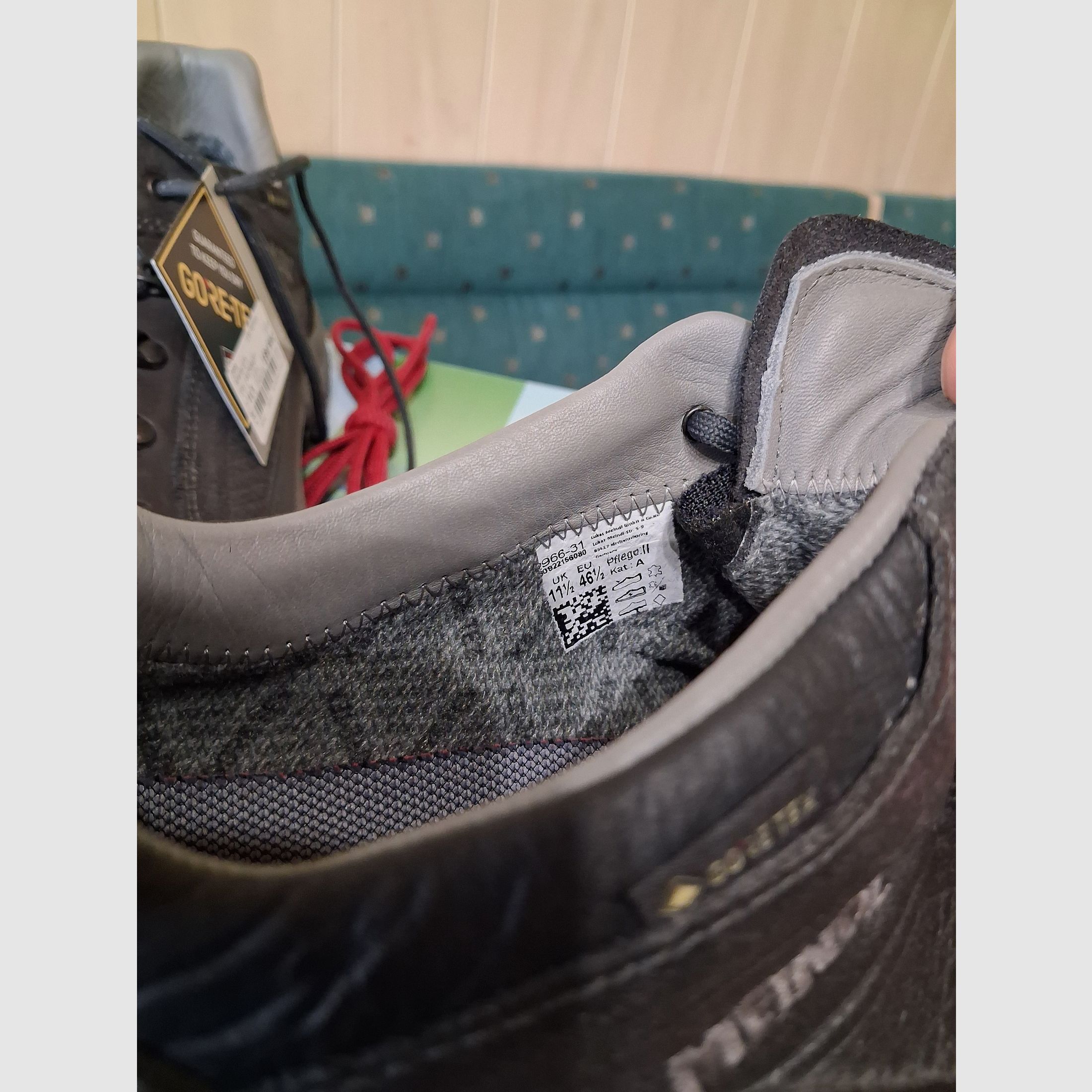 Meindl hiking shoes Atlanta GTX size 46.5