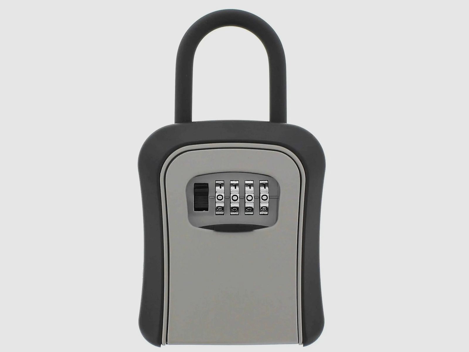 Unknown key safe with shackle