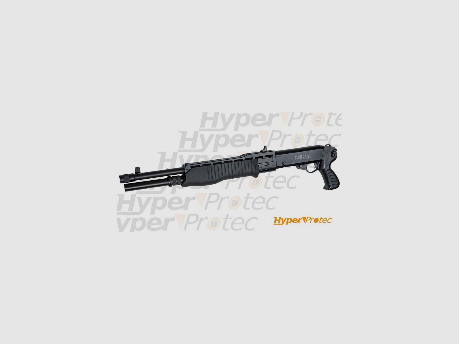 Replik Luftgewehr Vorderschaftrepetierer Franchi SPAS-12 - Projektion von 3 Kugeln gleichzeitig