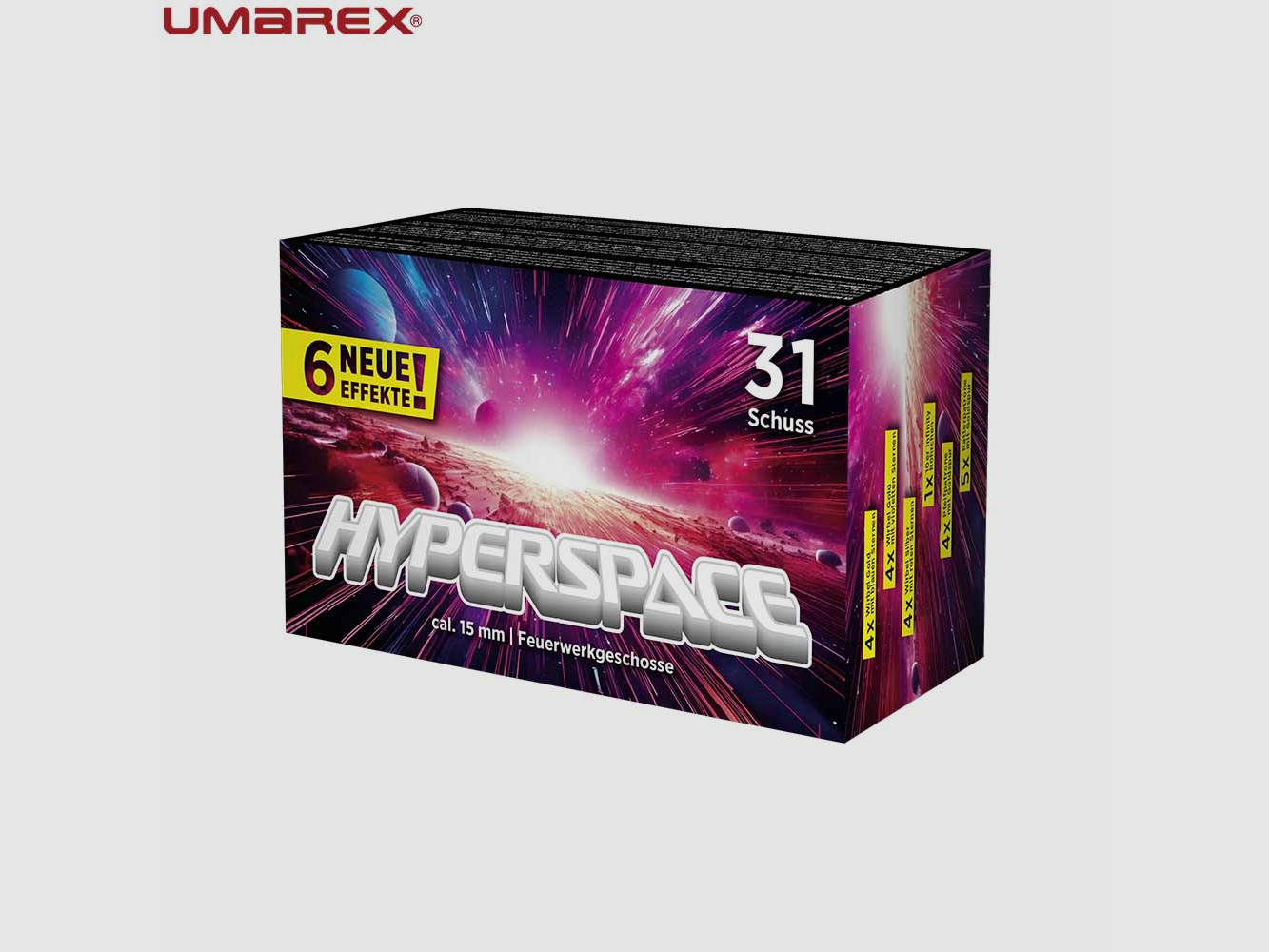 UMAREX HYPERSPACE SET 15mm 31 strzałów