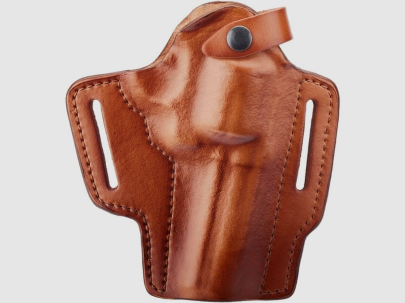 Front Line Holster Pancake Leder Full Size 3" Rev. 357