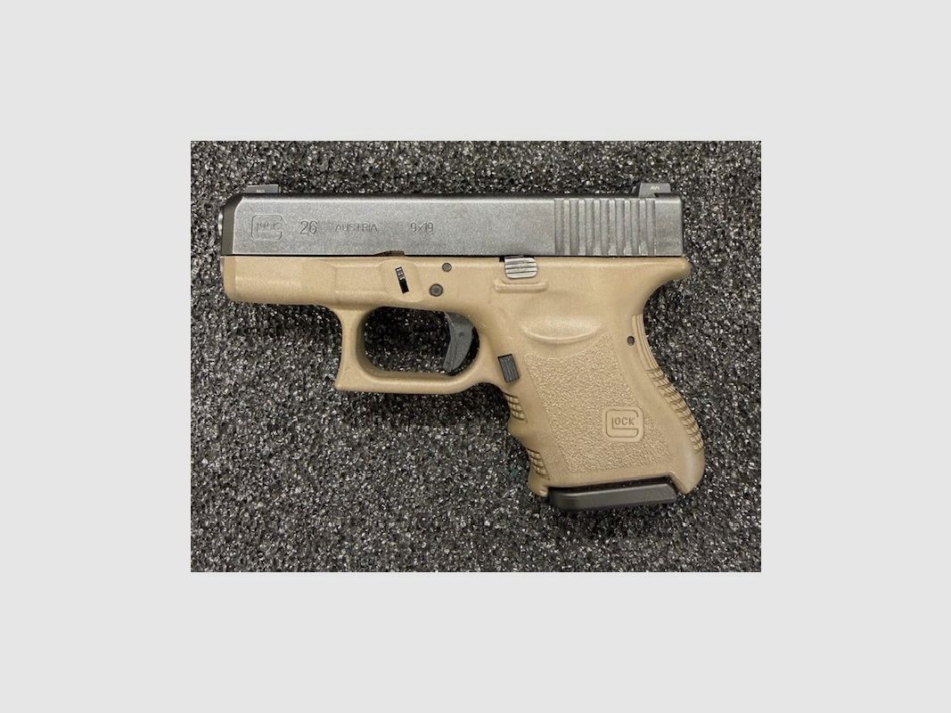 OCC - Glock 26 Gen 3 Olive 9x19 mit Tritium-Visierung + 1 Magazin, Bild 1 von 2