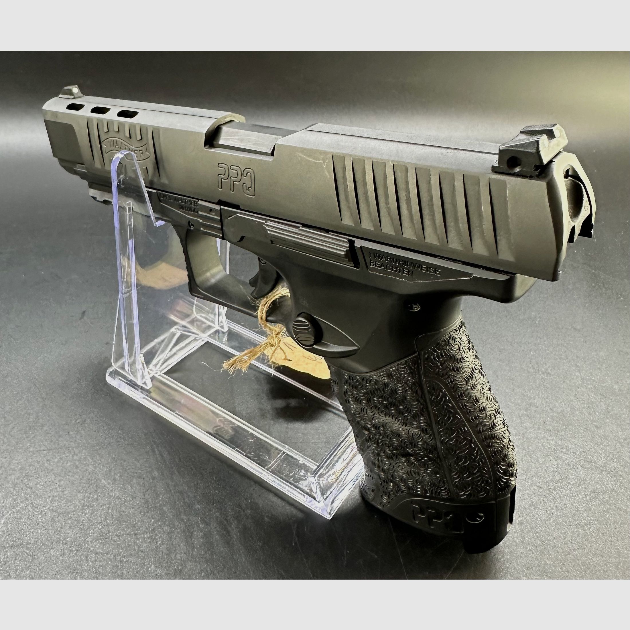 Vorführwaffe Walther halbautomatische. Pistole PPQ M2 9x19 5" 15R 9mm Luger, Bild 3 von 6