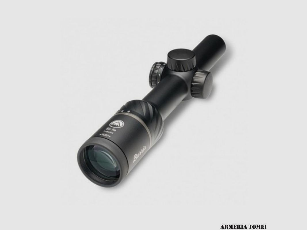 OPTIK – BURRIS – SIX XE 1-6x24mm | 30mm Rohr | Matt Schwarz | Beleuchtet, Bild 1 von 4
