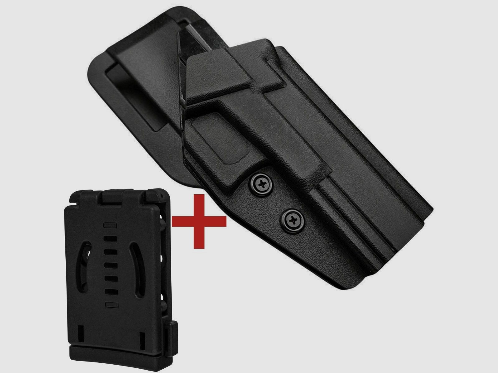 Doubletap - Funda OWB Strighter + TEKLOK (sin panel) para pistola Springfield Echelon - Derecha, imagen 3 de 3
