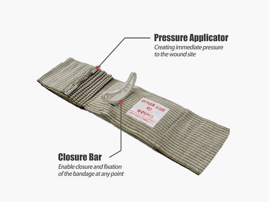 Emergency Bandage 4" (Israelischer Druckverband)