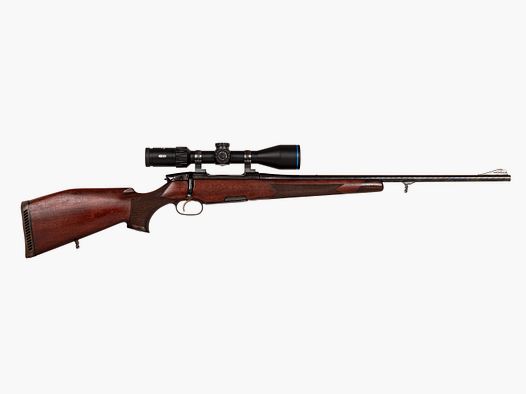 Steyr Mannlicher Luxus , ZF Meopta MeoHunter R5 3-15x50 SFP RD, Abs. 4C bel., .30-06Spring