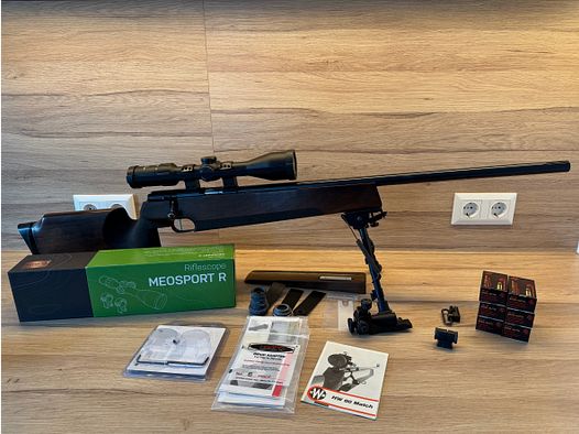 Weihrauch HW 60 Match  optional mit Meopta MeoSport R 3-15x50
