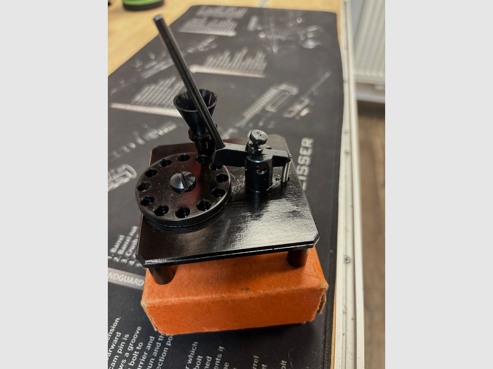 Rarität ! 4mm Lang Zimmerstutzen Kugelsetzgerät Neuwertig in OVP Sammler !!