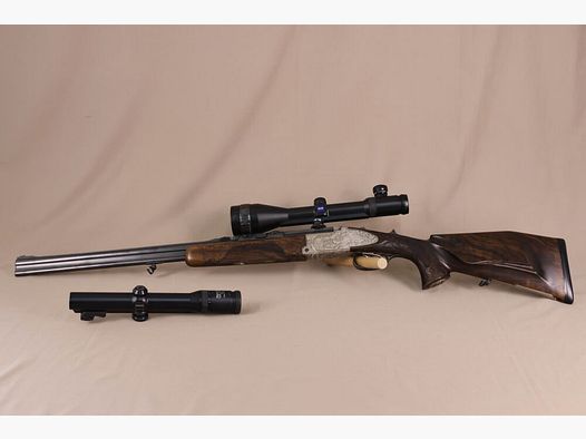 Krieghoff Ultra BBF avec canon interchangeable / carabine de montagne // 2x Zeiss !!