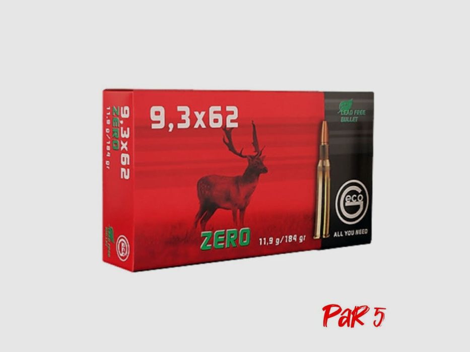 Geco Zero Nabojów - Kal. 9.3x62 9.3x62 / Szt. 1, zdjęcie 3 z 4