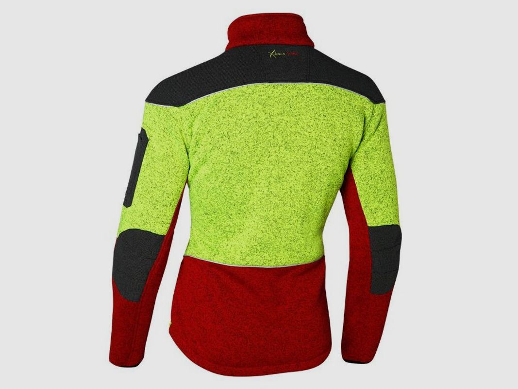PSS H-Fibra Maglione Arctic Extreme | rosso/giallo, immagine 4 di 20