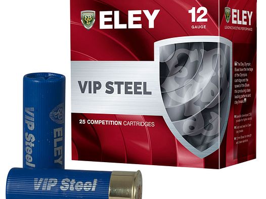 Eley VIP Steel Skeet .12/70 24g #9 (2mm) 25 Patronen