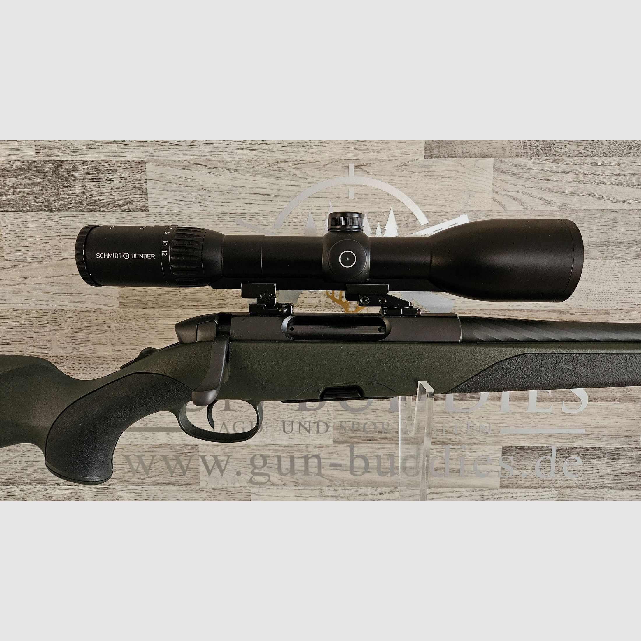 STEYR SM12 SX Goiserer 6.5 Creedmoor + Schmidt&Bender Polar T96 3-12x54 on swivel mount - free shipping - new goods from specialist trade