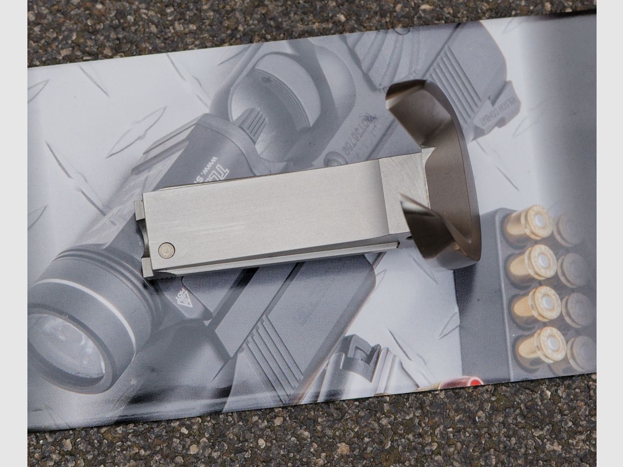 Wilson Combat magwell / Magazintrichter für 1911 / neuwertig