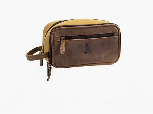 Mjoelner Hunting Sand/Brown Kulturbeutel Valhalla schwarz-beige