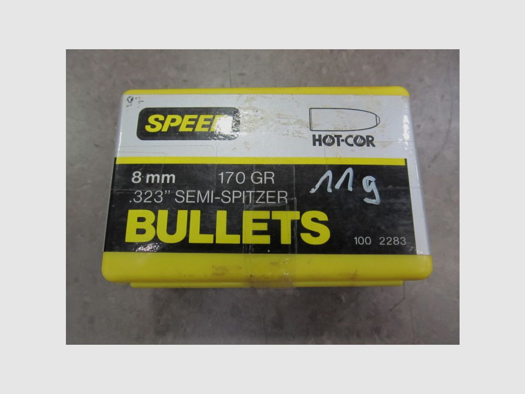 SPEER Balas Cal. 8mm 170gr