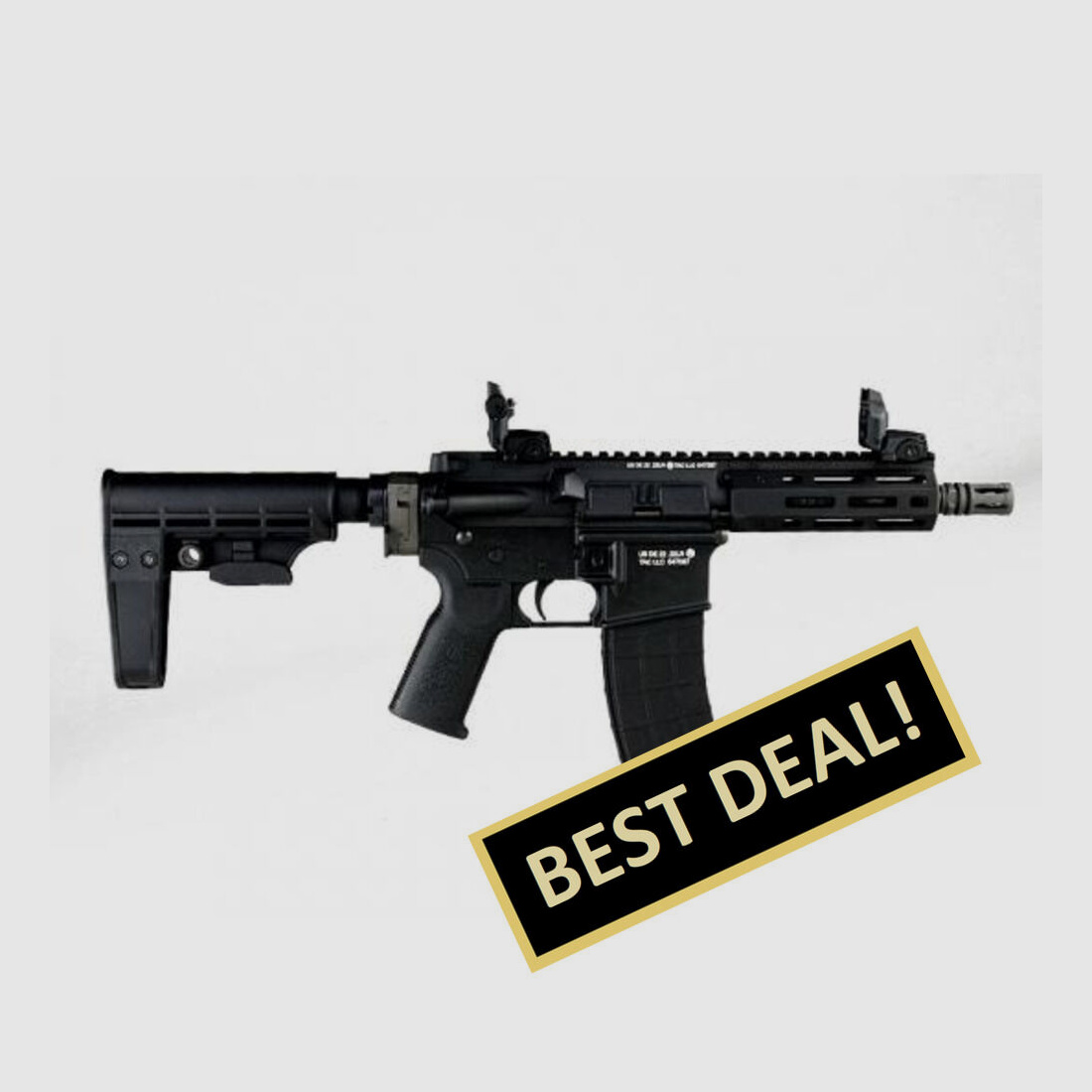 Tippmann M4-22 BUG OUT MICRO ELITE PISTOOL M-LOK .22 LR 7"/18CM ZWART