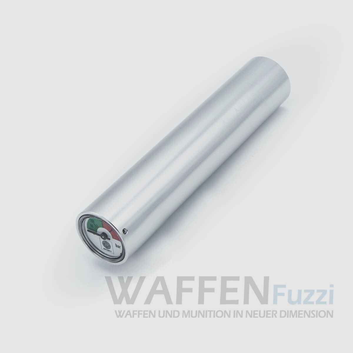 Druckbehälter kurz für Steyr Pressluftpistolen 150mm Silber 01/2018