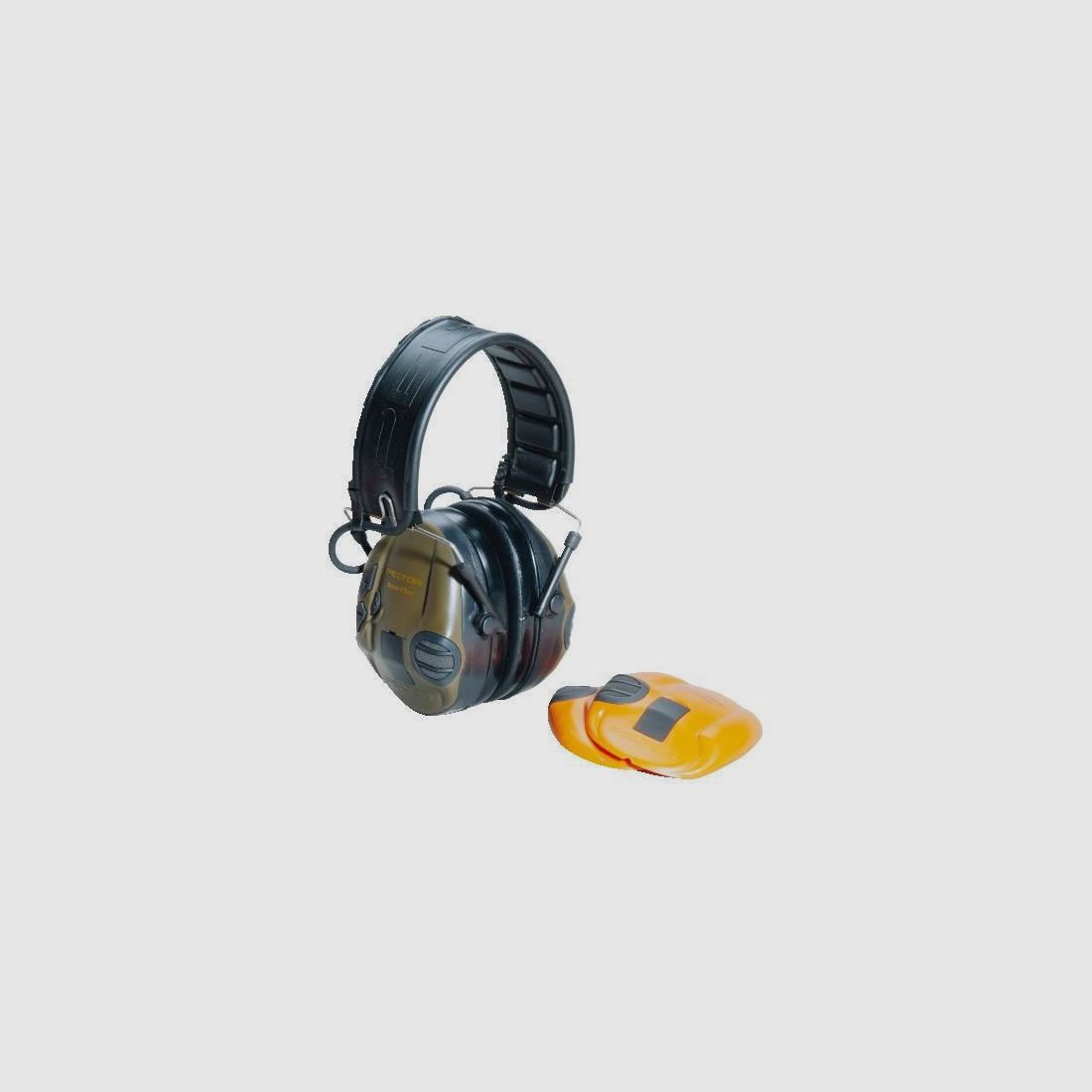 3M protection auditive PELTOR SportTac Hunting 26 dB - active | vert/orange, image 1 sur 2