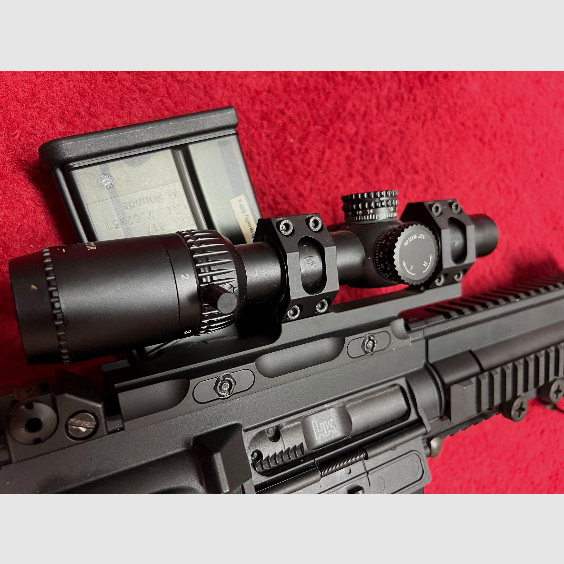 VFC H&K 417 D Open Bolt GBB 6mm BB in Black