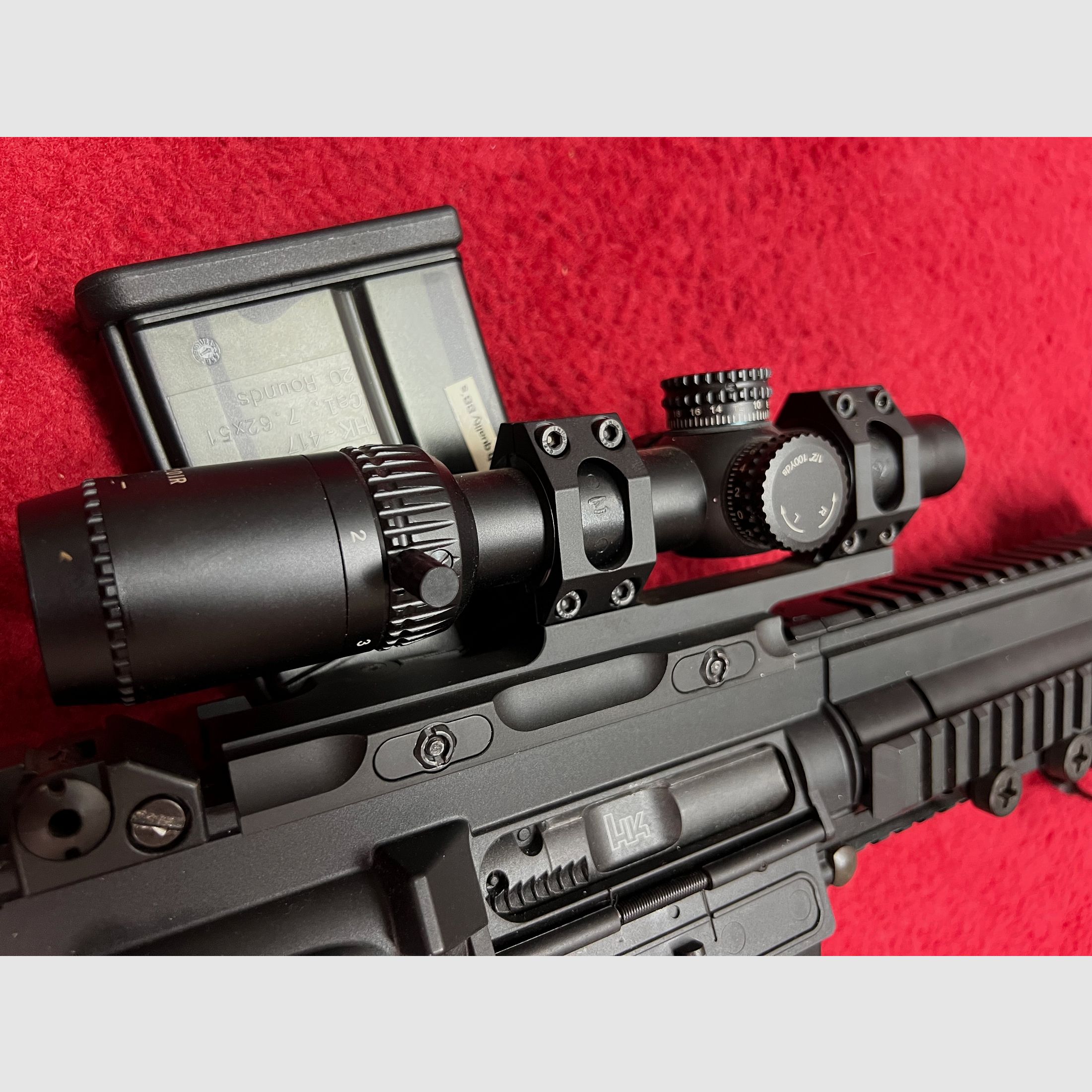 VFC H&K 417 D  Open Bolt GBB 6mm BB in Schwarz 