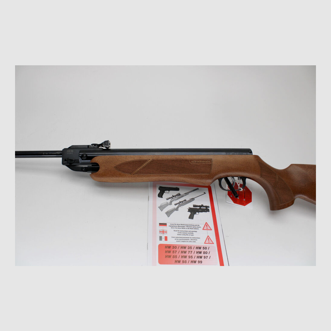 LG Luftgewehr Weihrauch HW 35 Kal 4,5mm F-Zeichen