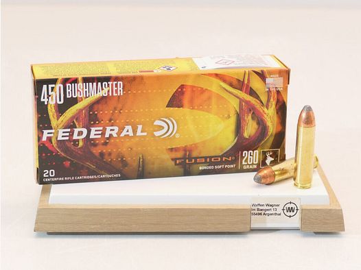 Federal Fusion 260grs .450 Bushmaster