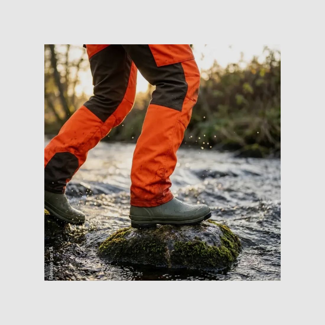 Pantalon Stagunt Trackeasy Pant Orange, Bild 4 von 9