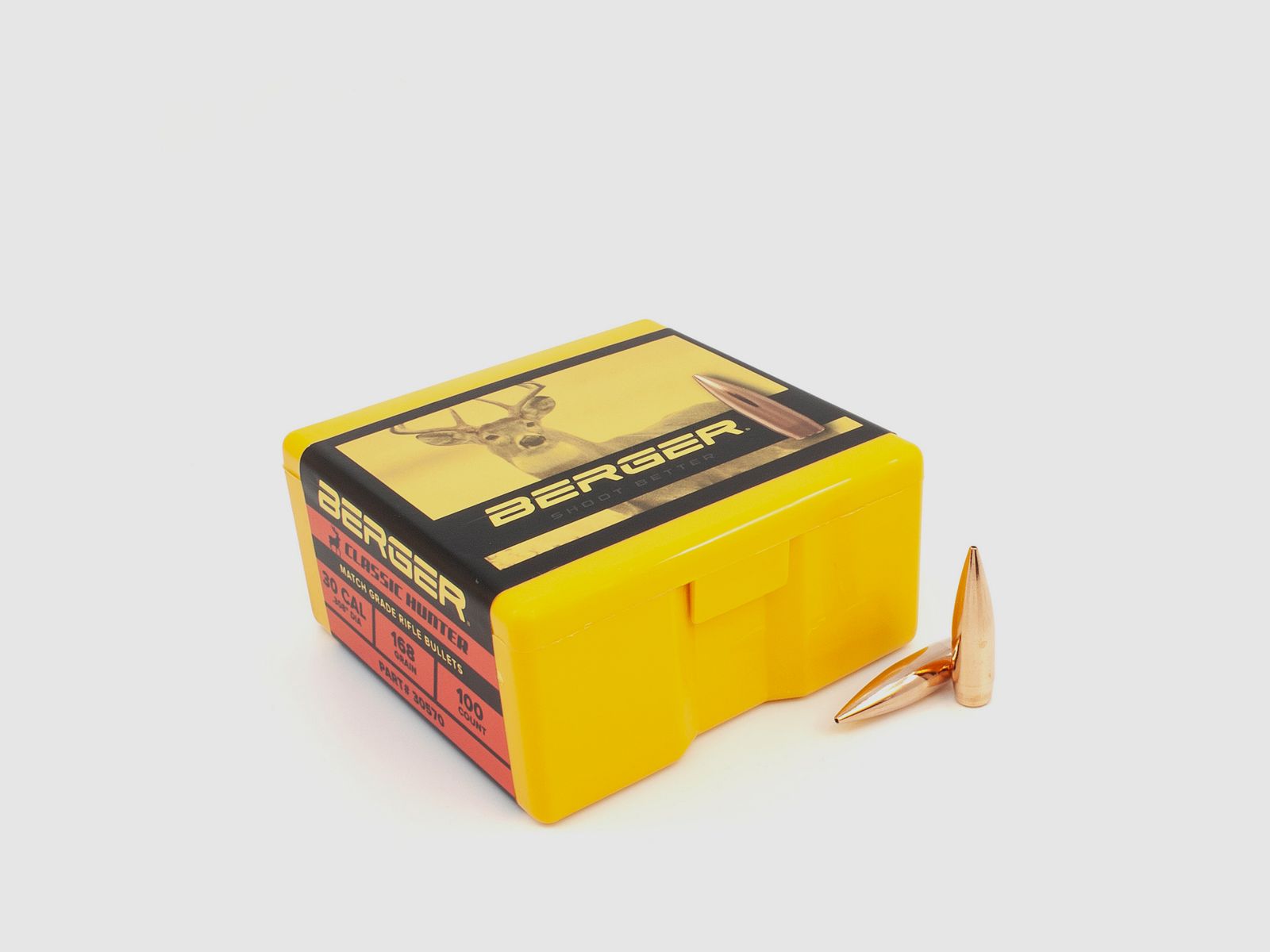 Proiettile Berger .30 Classic Hunter 168GR 100 Pezzi
