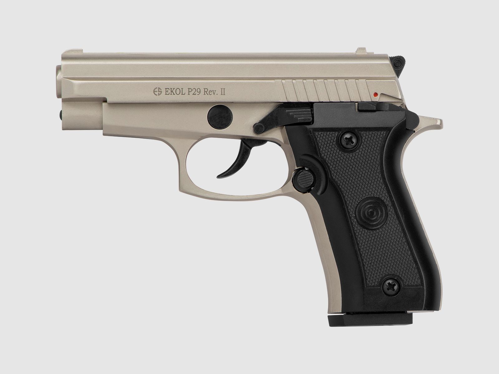 EKOL P29 Nickel 9mm P.A.K. - Gas Signal