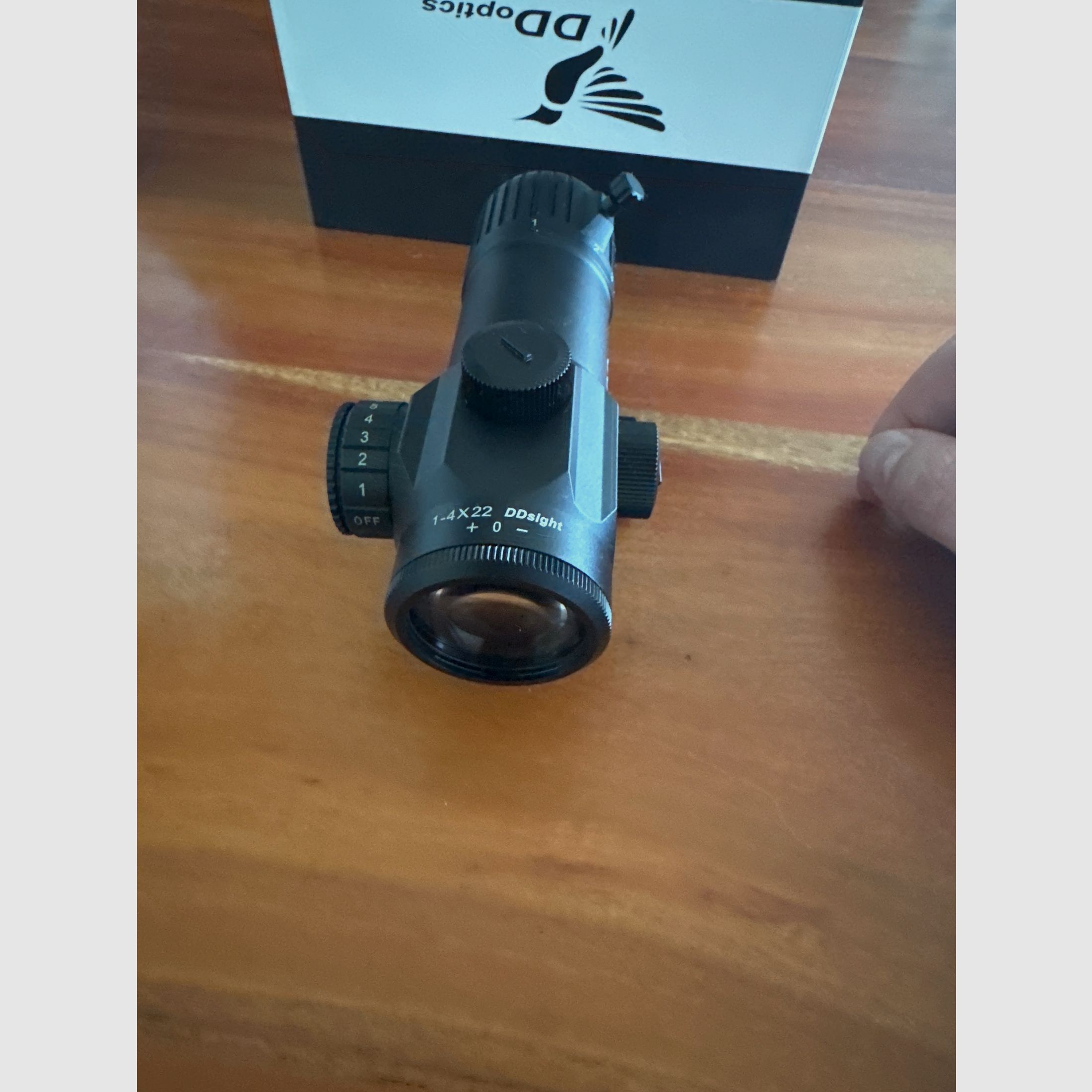 DDoptics DDsight MAG tactical 1-4x22 (Manual Reticle) – NOWY I NIEWYKORZYSTANY w OVP