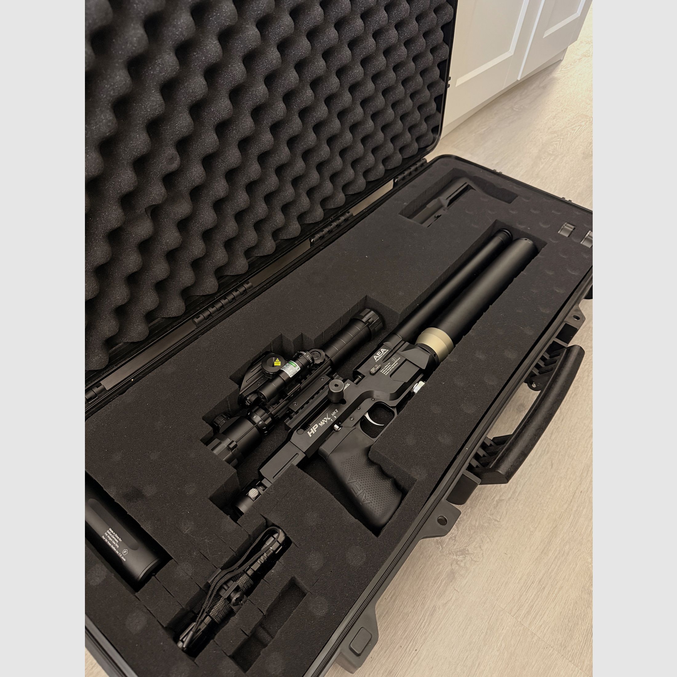AEA HP Max MK2 .35 (9 mm) | Ostatnia generacja | Zestaw kompletny | Celownik 5-w-1 | Walizka i akcesoria