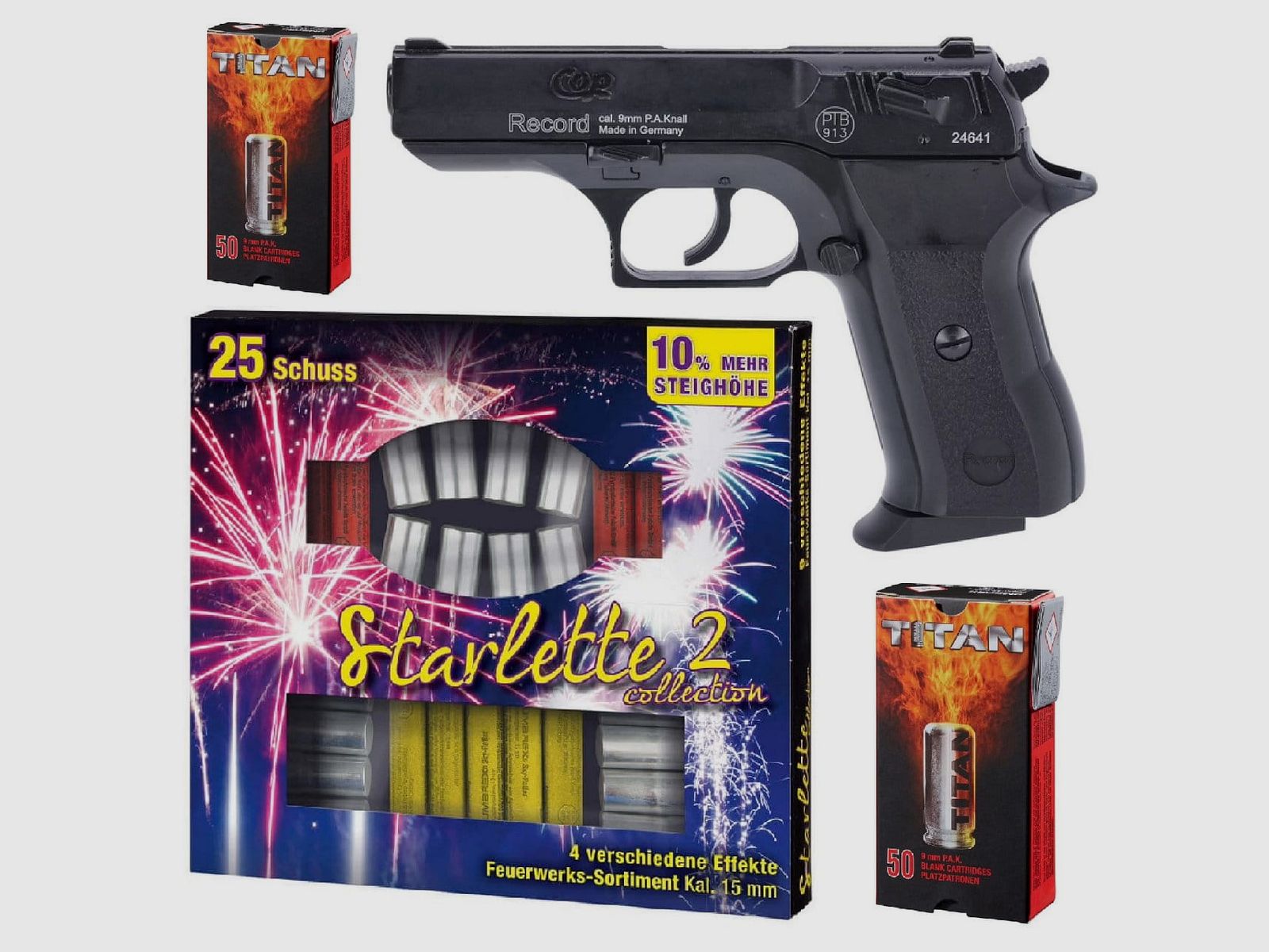 Pacchetto di Capodanno Record COP Pistola a salve