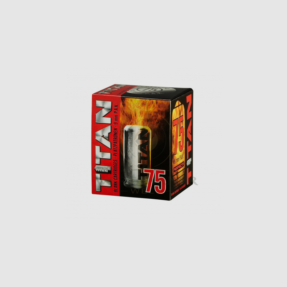 Perfecta Titan Cartucce a salve 9mm PAK 75 pezzi