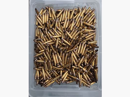 Étuis de cartouches - Laiton - 9mm Luger, .223 Rem - poli, tiré une fois