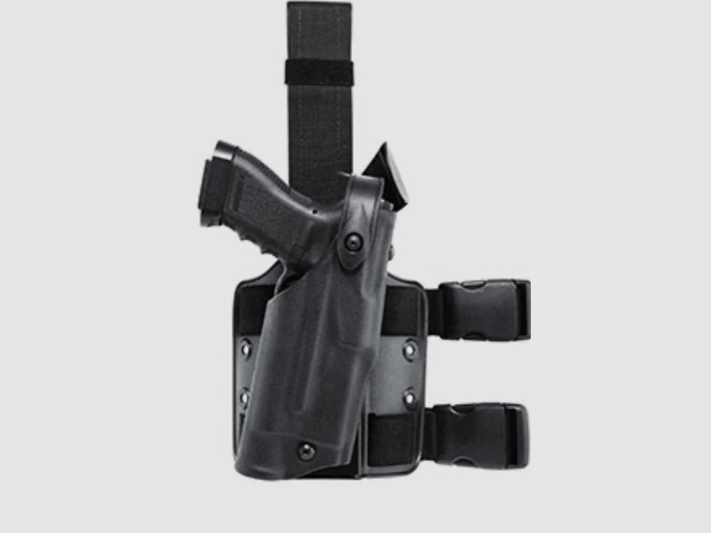 Safariland Model 6305 ALS/SLS tactische holster met dubbele beenriem met snelsluiting voor S&W M&P9 met lamp (STX Tactical), afbeelding 5 van 5