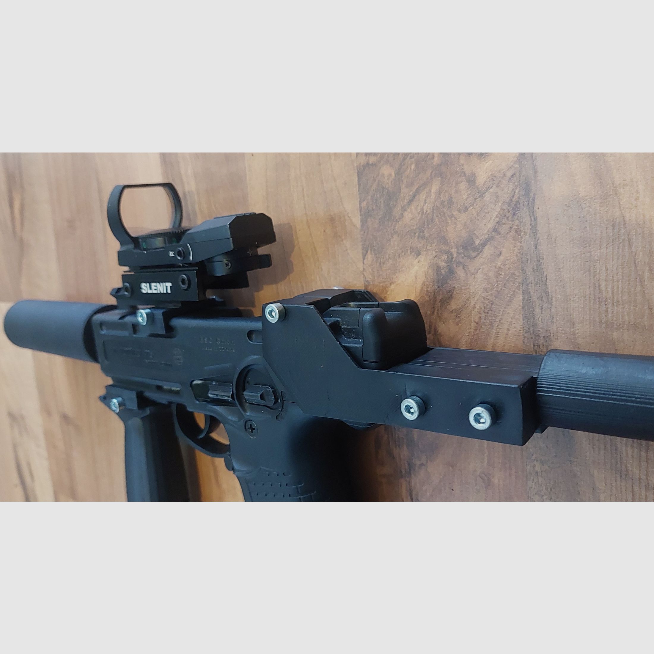 ZORAKI 925 con kit de conversión MP 9 mm (PTB 1005) pistola de fogueo no Walther Glock HW94 Colt