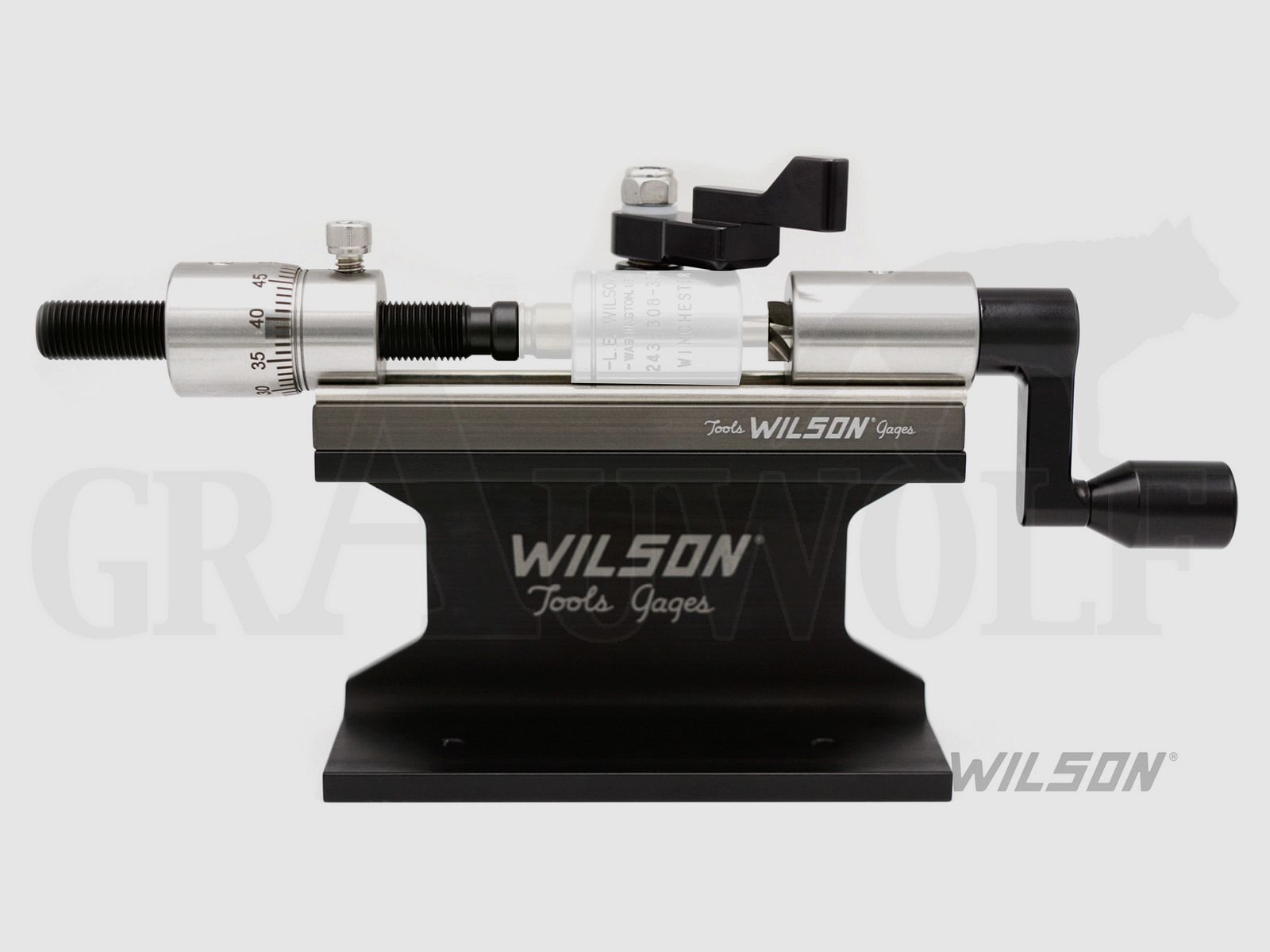 Wilson Hülsentrimmer mit Ständer, Mikrometereinstellung