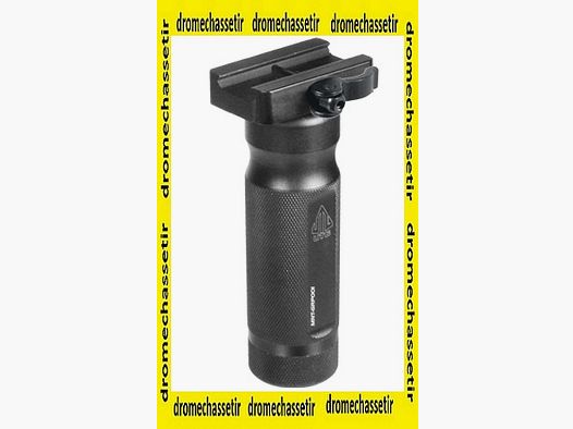 Tactische aluminiumgreep met hefklem voor picatinny rail, 12,5 cm, Zwart