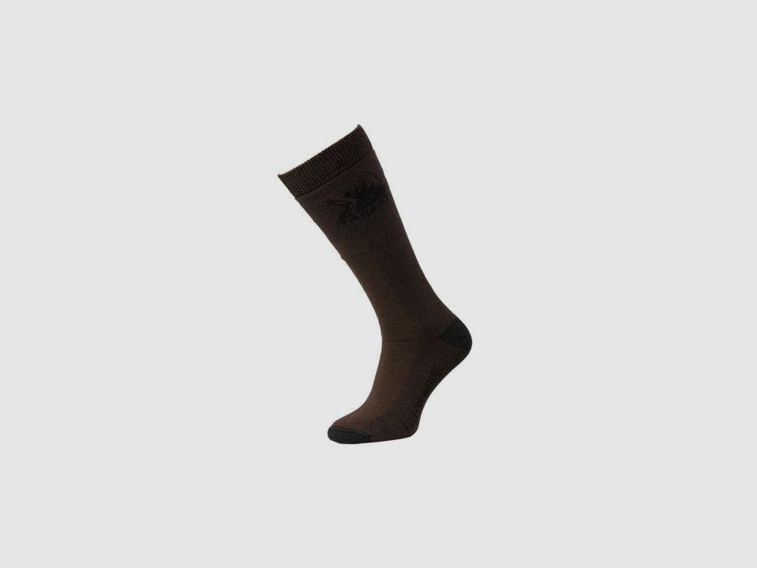Wysokie skarpety z wełny merino Tagart Winter High unisex z dodatkiem kevlaru w kolorze brązowym