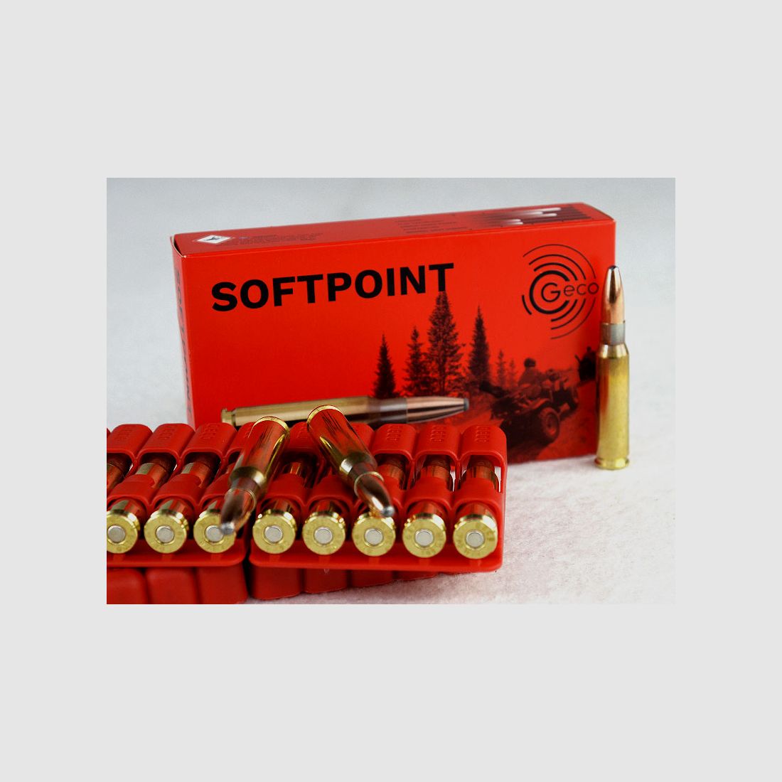 GECO .308 Winchester, soft point 170 grs SP (Softpoint) 1 opakowanie (20 strzałów po 1,745 €)
