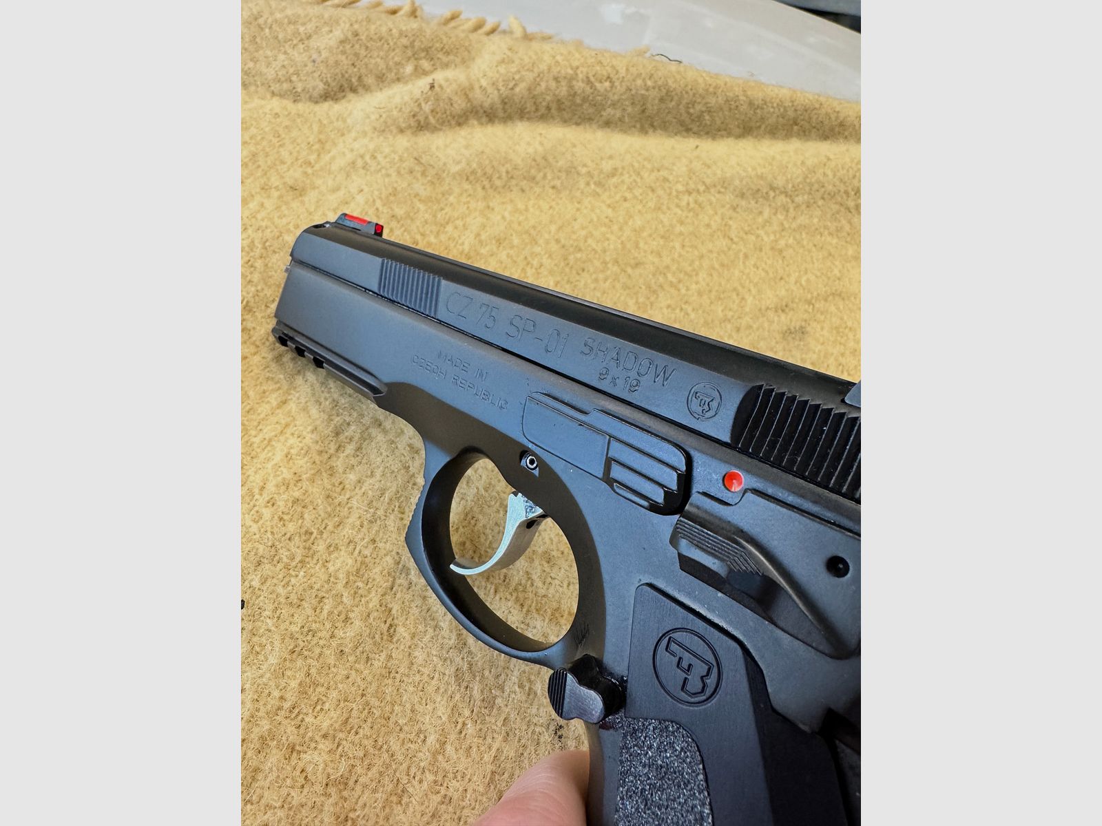CZ 75 SP-01 Shadow Pistole Kal. 9x19