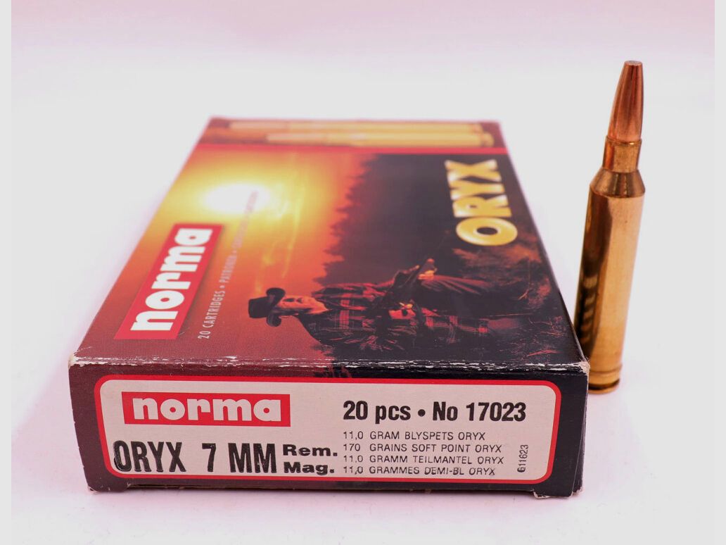 Norma rifle cartridges 7mm Rem Mag