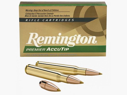 BOITE DE 20 BALLES REMINGTON PREMIER ACCUTIP CAL.300 WM 180 GR BOAT TAIL