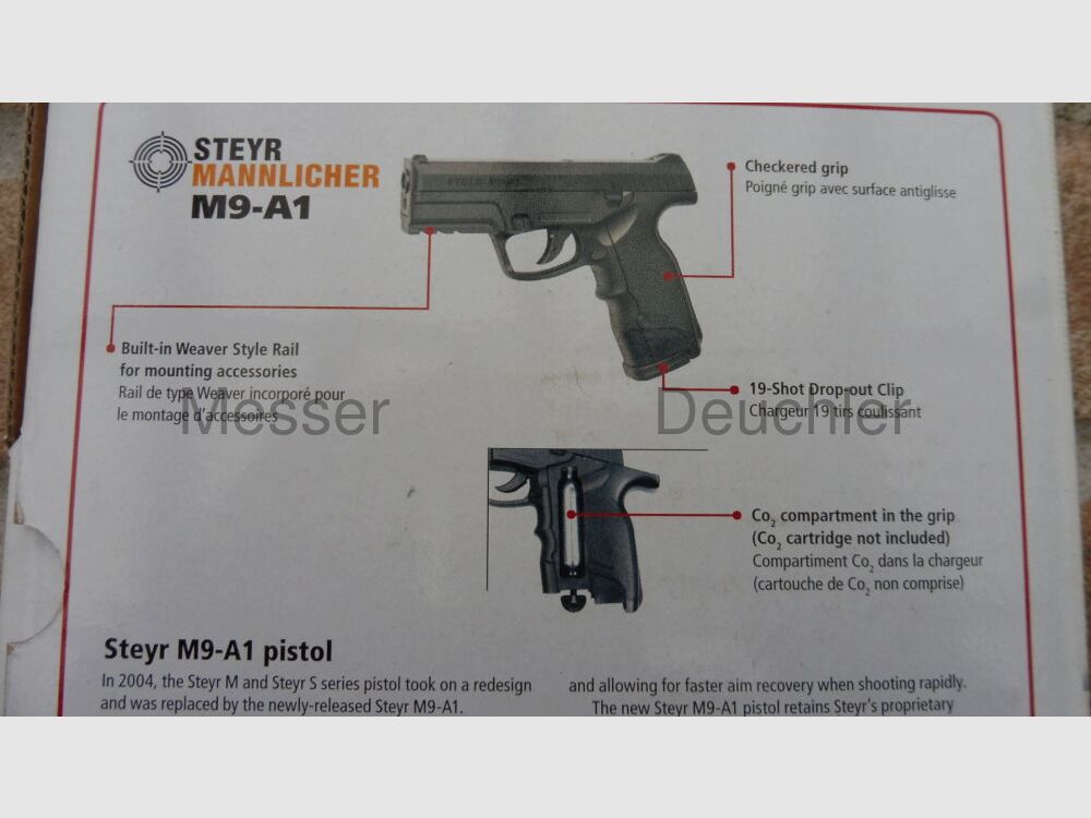 GSG Steyr M9A1 NBB