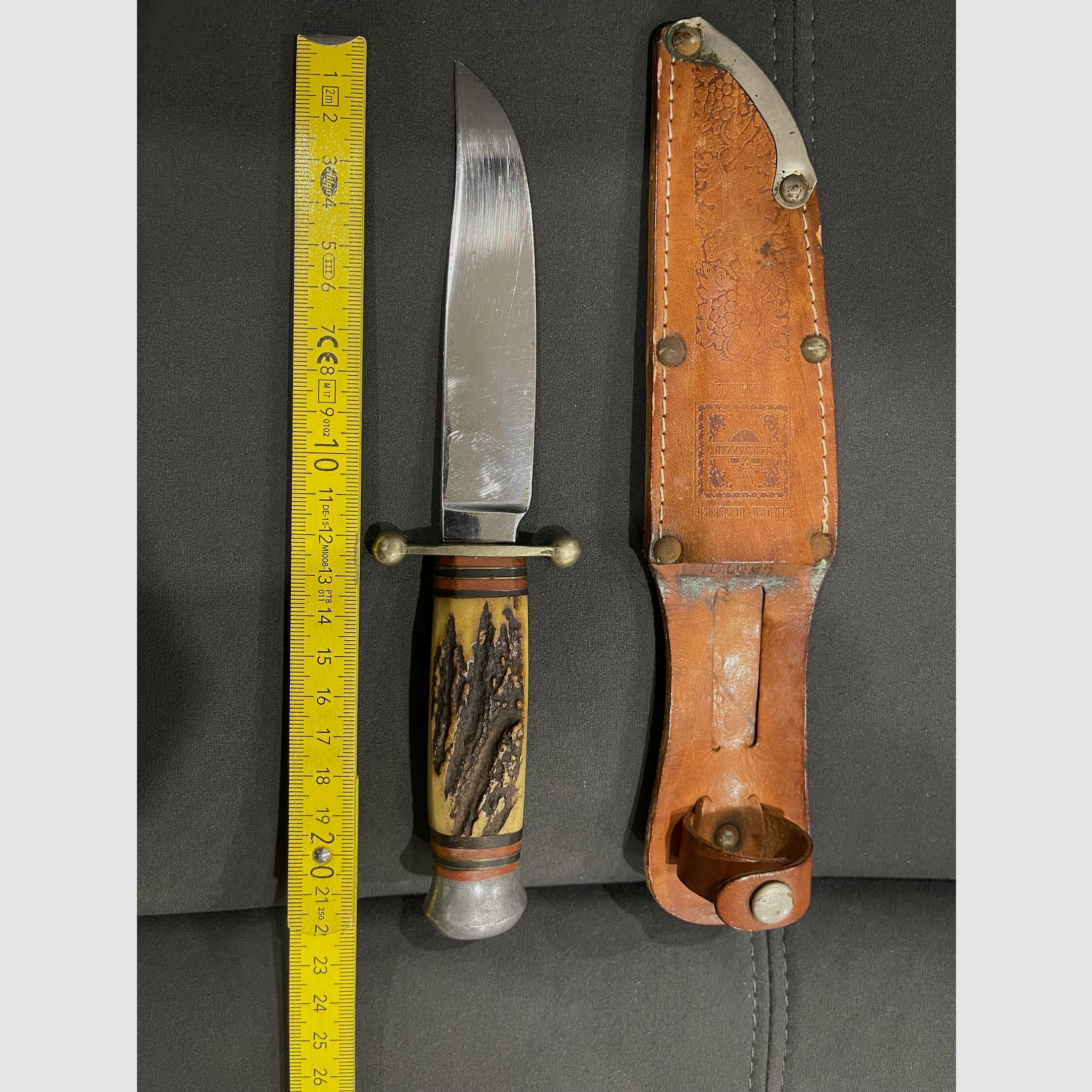 Linder Rehwappen hunting knife travel knife Solingen