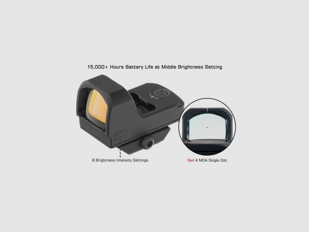 UTG - MICRO DOT OP3 4MOA EINZELPUNKT GRÜN UTG, Bild 5 von 8