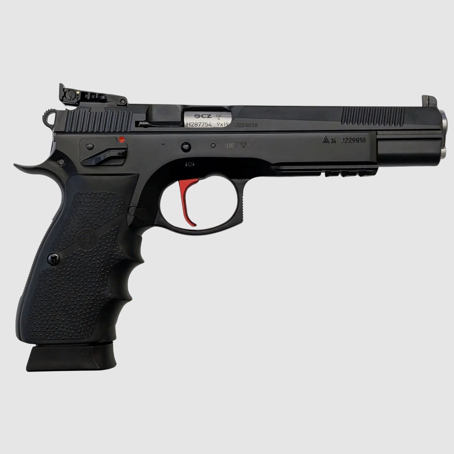 CZ 75 SP 01 caliber 9mm Luger single action 6.1 special edition by AKAH